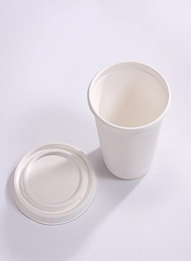 SOUJOY 100 Pack Disposable Cups with Lids, 4.5Oz Bagasse Compostable Ice Cream Cup, Small Condiment Portion Sample Container for Sauce Salad Dressing or Souffle - Image 5